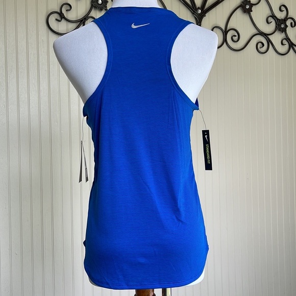 Nike Running Shirt Size X-Small Color Blue NWT - Picture 3 of 8
